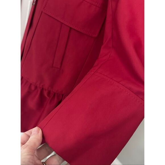 Beautiful Donatella Double Breasted Ruffle Hem Coat - Picture 5 of 15